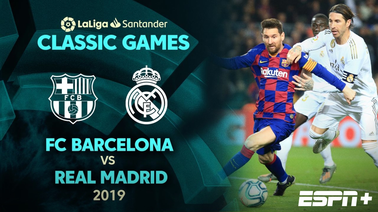 In Spanish - FC Barcelona vs. Real Madrid (2018)