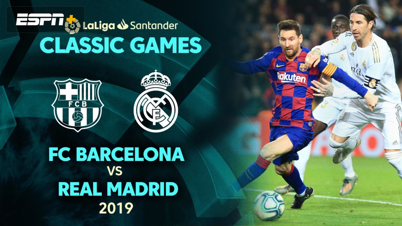 In Spanish - FC Barcelona vs. Real Madrid (2019)