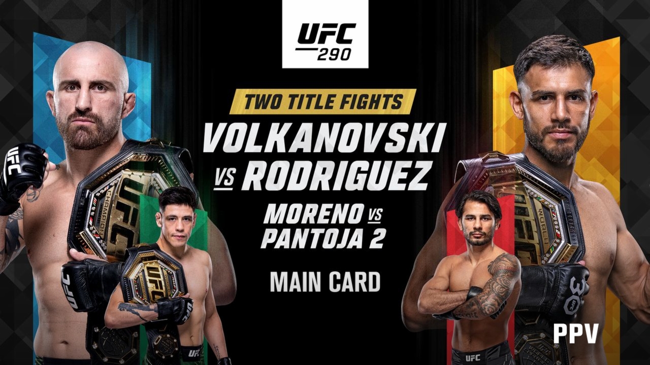 UFC 290: Volkanovski vs. Rodriguez (Main Card)