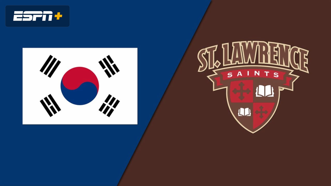 Korean National Team vs. St. Lawrence (W Hockey)