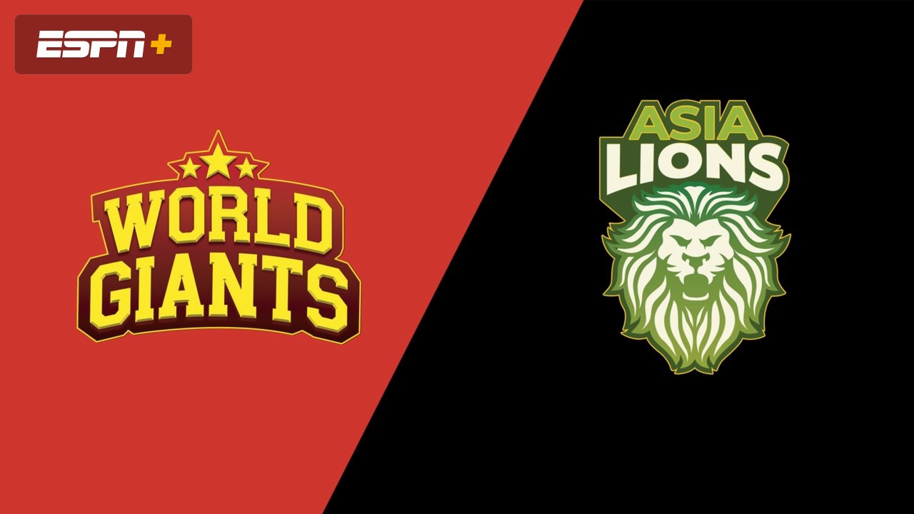 In Hindi-World Giants vs. Asia Lions
