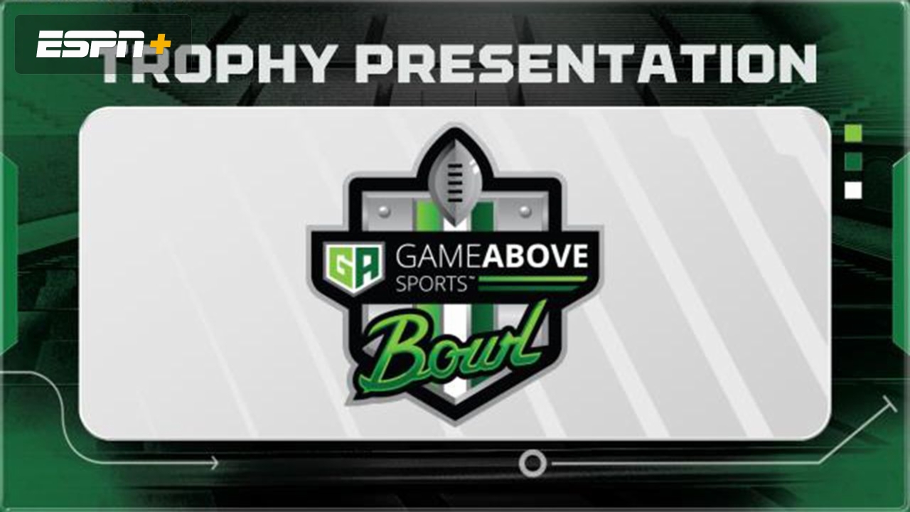 GameAbove Sports Bowl Trophy Presentation