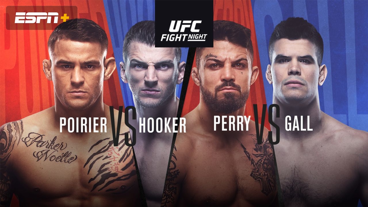 UFC Fight Night Presented by U.S. Army: Poirier vs. Hooker
