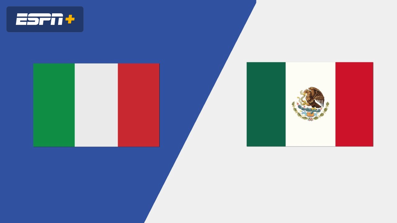 Italy vs. Mexico (Pool E)