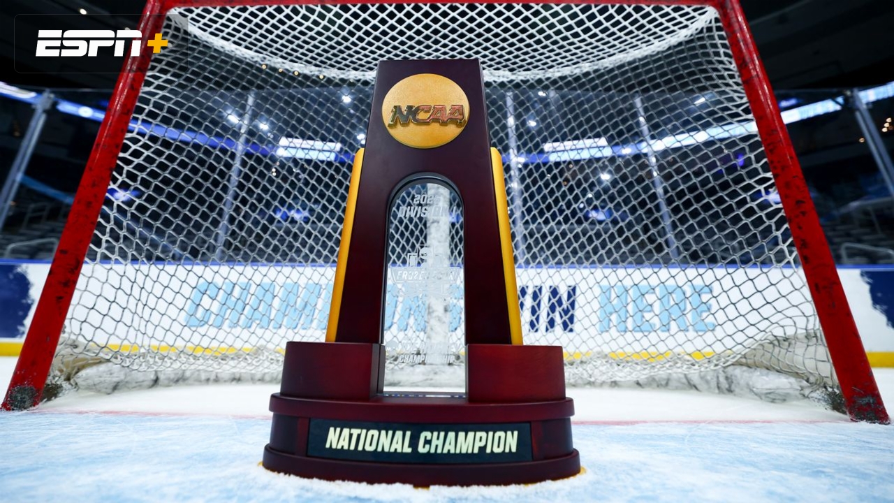 NCAA Men's Hockey Championship Trophy Presentation