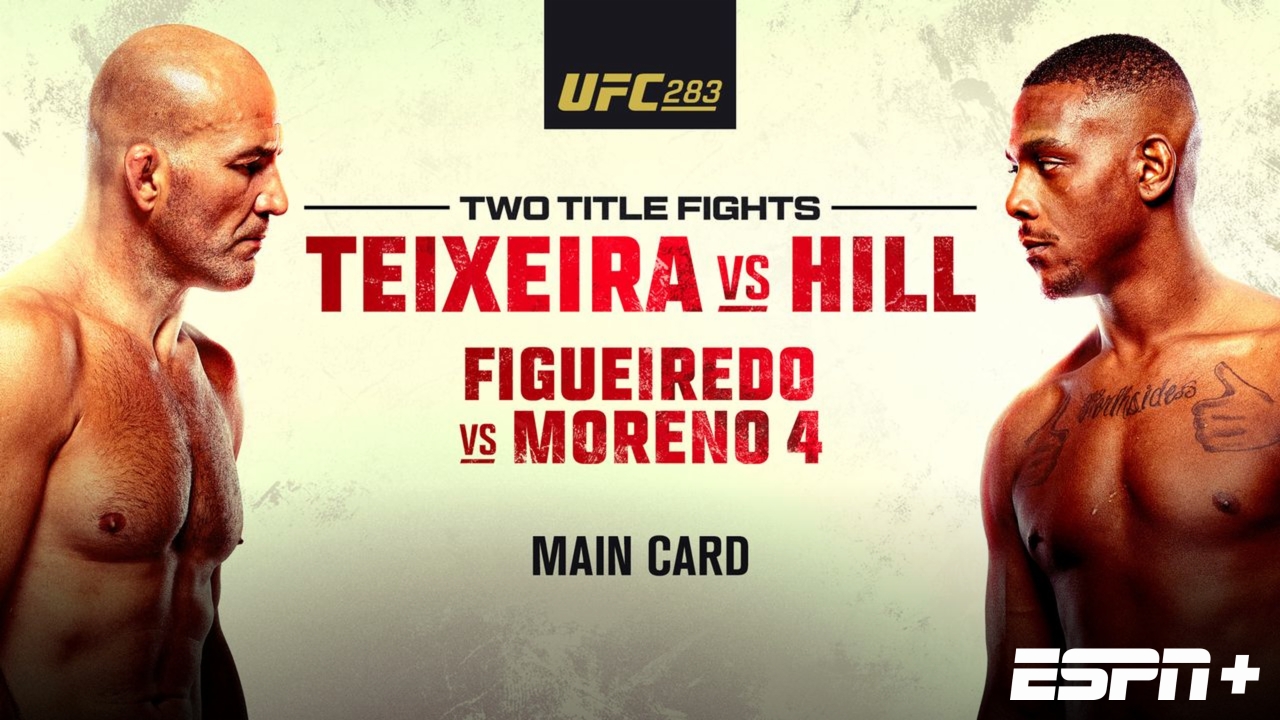 UFC 283:Teixeira vs. Hill (Main Card)
