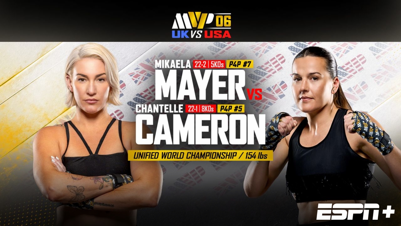 MVPW-06: Mayer vs. Cameron Weigh-In