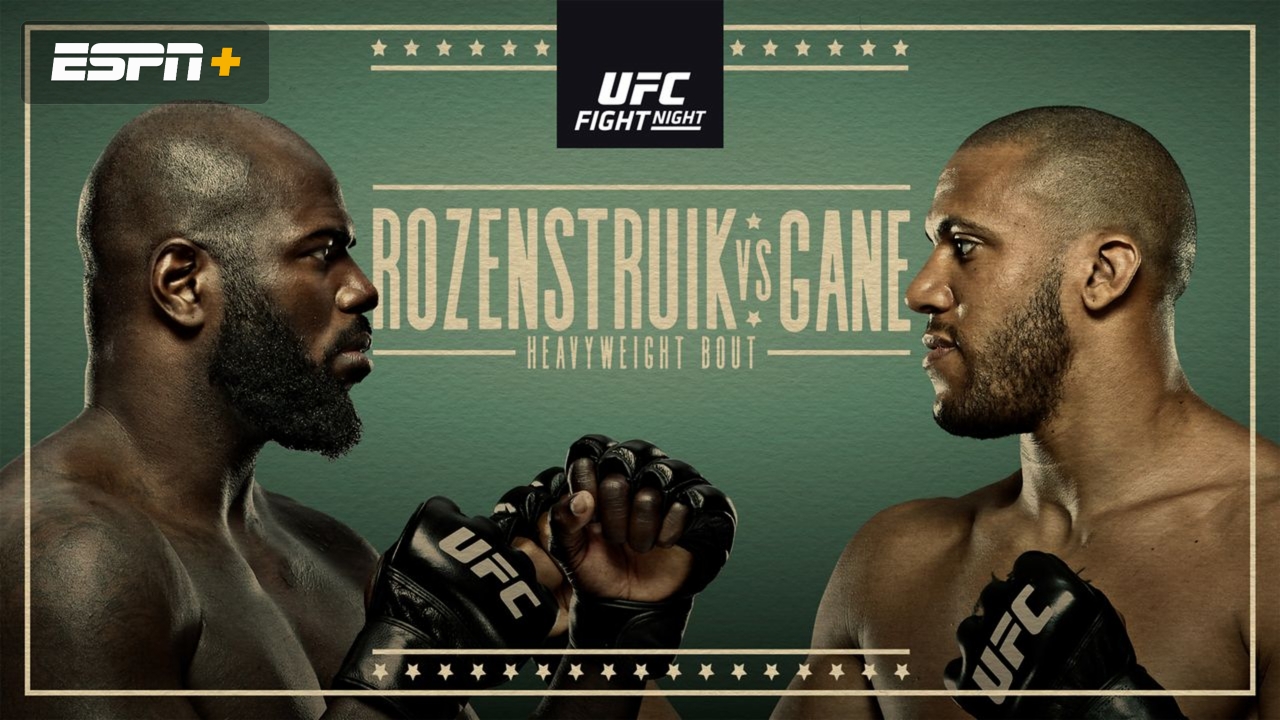 In Spanish - UFC Fight Night: Rozenstruik vs. Gane