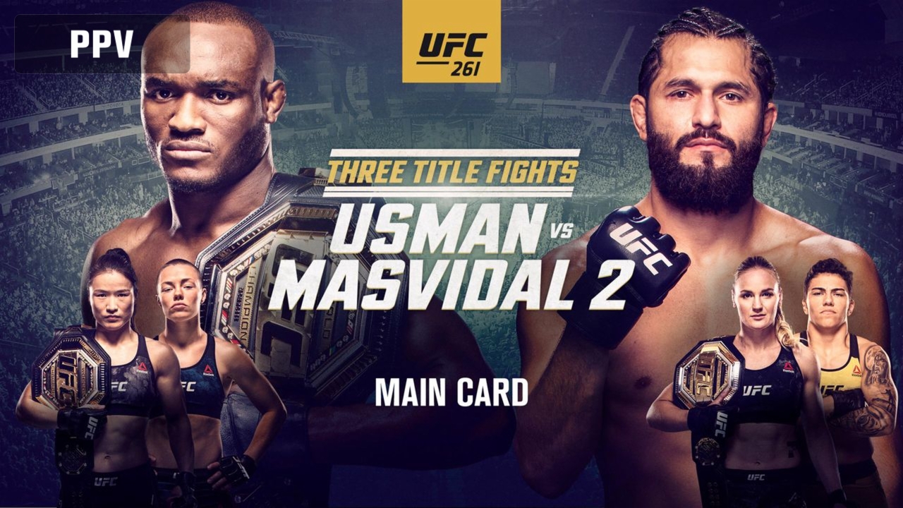 UFC 261: Usman vs. Masvidal 2 (Main Card)
