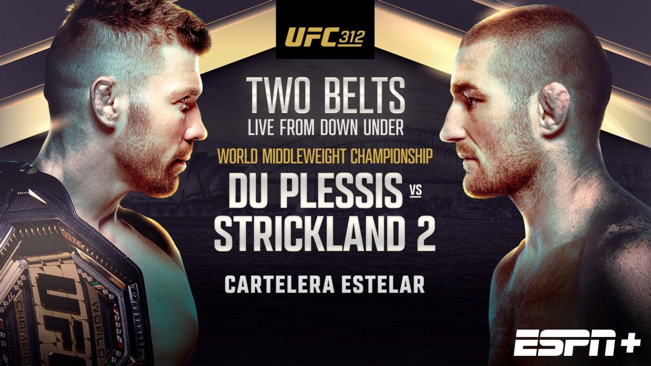 En Español - UFC 312: Du Plessis vs. Strickland 2 (Main Card)