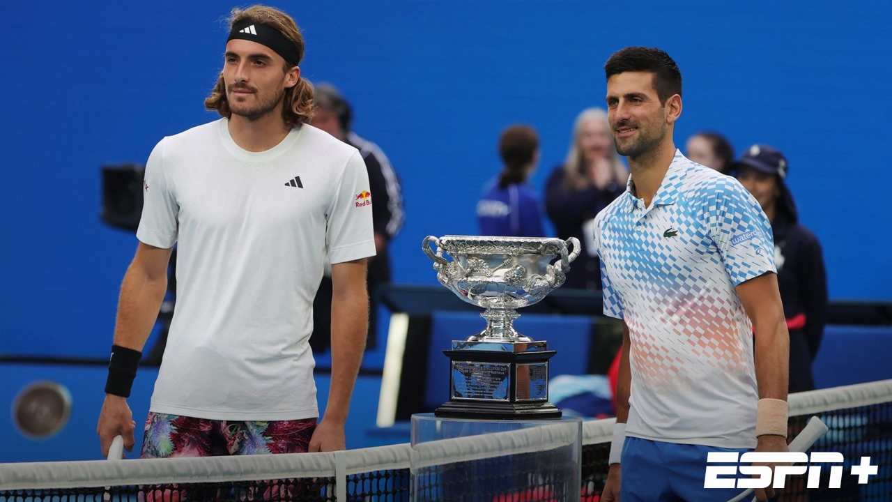 2023 Men's Final: Tsitsipas vs Djokovic