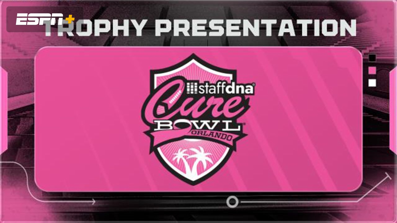 StaffDNA Cure Bowl Trophy Presentation