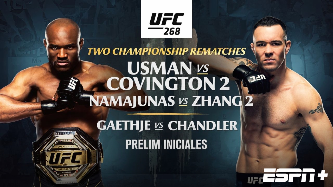 In Spanish - UFC 268: Usman vs. Covington 2 (Early Prelims)