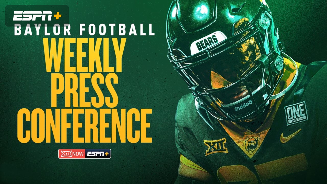 Baylor Football Weekly Press Conference