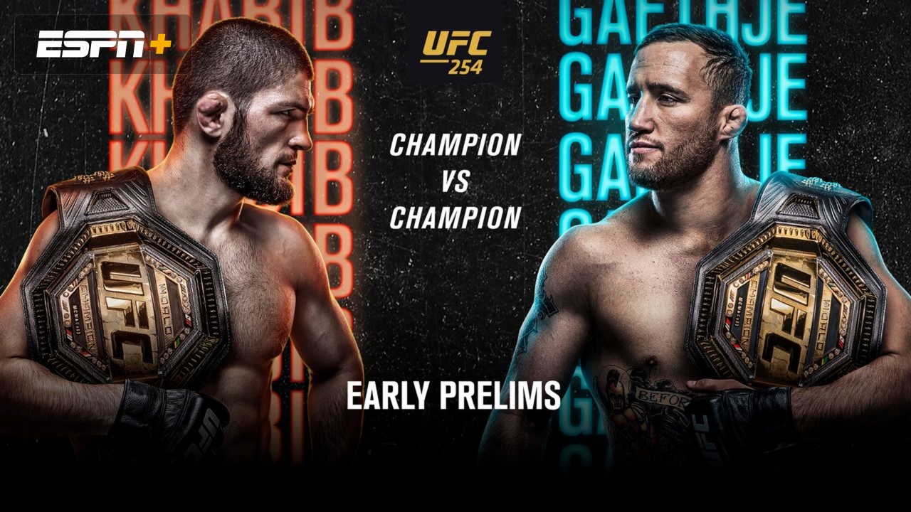 UFC 254: Khabib vs. Gaethje (Early Prelims)