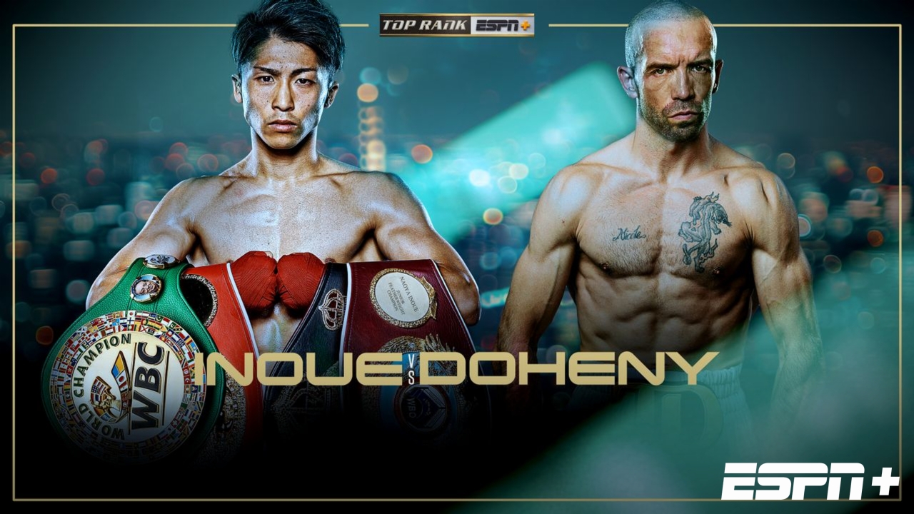 Top Rank Boxing on ESPN: Inoue vs. Doheny