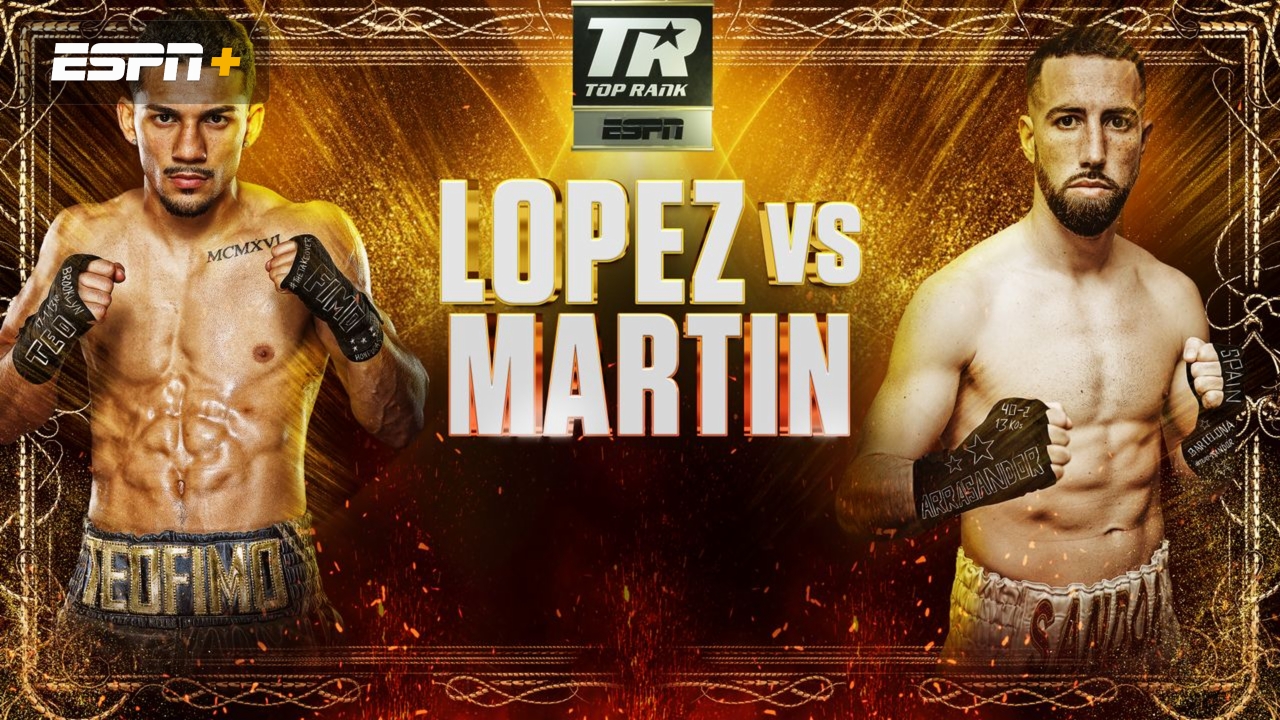 Top Rank Boxing: Lopez vs. Martin Weigh-In