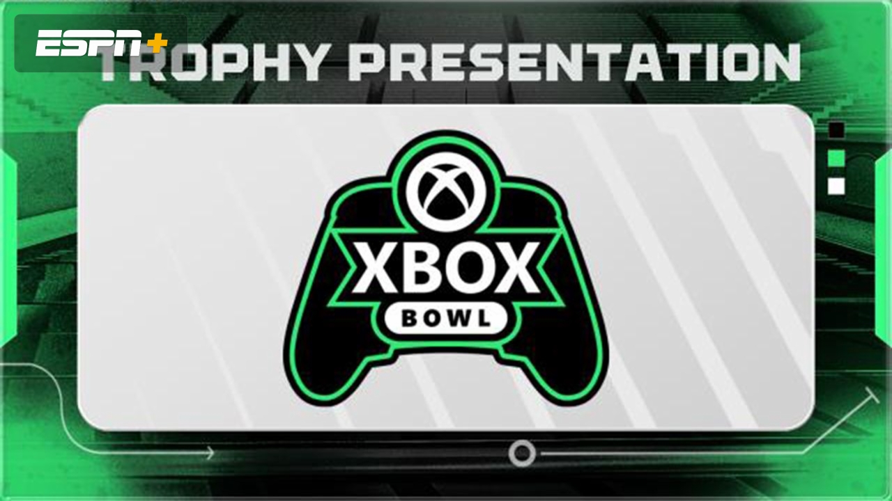 Xbox Bowl Trophy Presentation