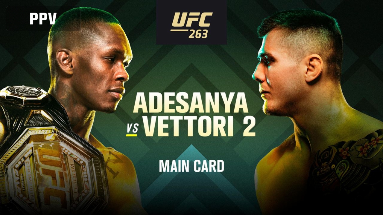 UFC 263: Adesanya vs. Vettori 2 (Main Card)