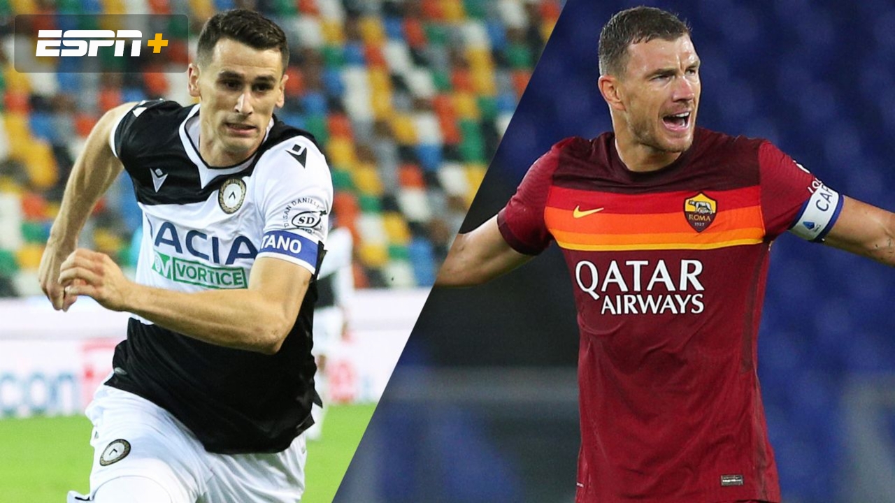 In Spanish-Udinese vs. AS Roma (Serie A)