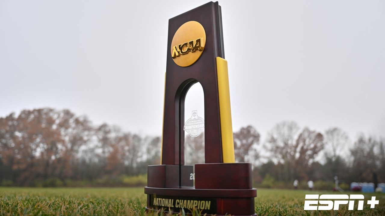 NCAA Cross Country Trophy Presentation
