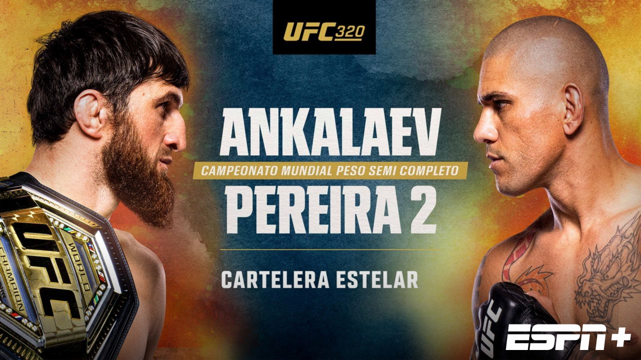 En Español - UFC 320: Ankalaev vs. Pereira 2 (Main Card)
