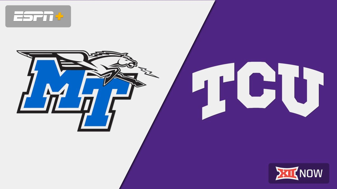 Middle Tennessee State vs. TCU (W Basketball)