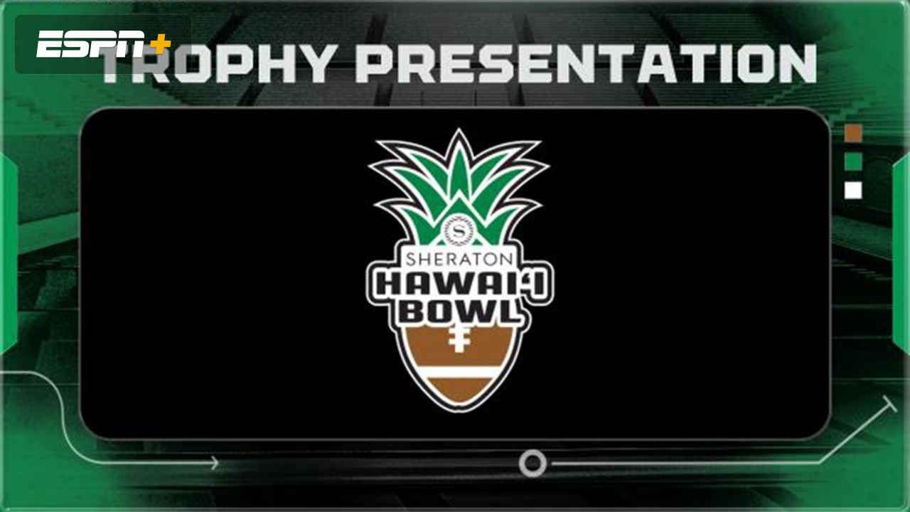 Sheraton Hawai'i Bowl Trophy Presentation