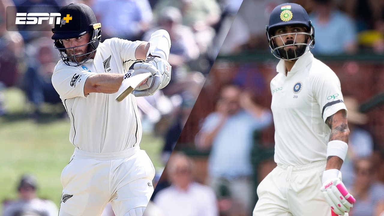 New Zealand vs. India (1st Test - Day 1)