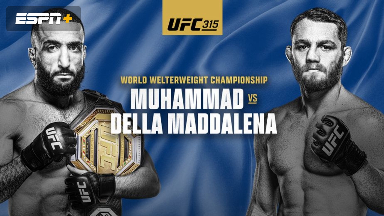 UFC 315: Muhammad vs. Della Maddalena (Main Card)