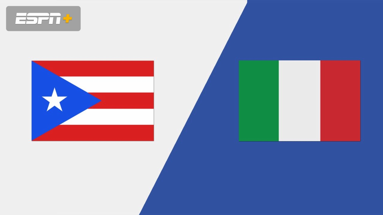 Puerto Rico vs. Italy