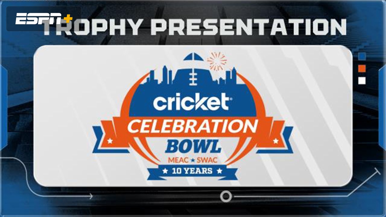 Cricket Celebration Bowl Trophy Presentation