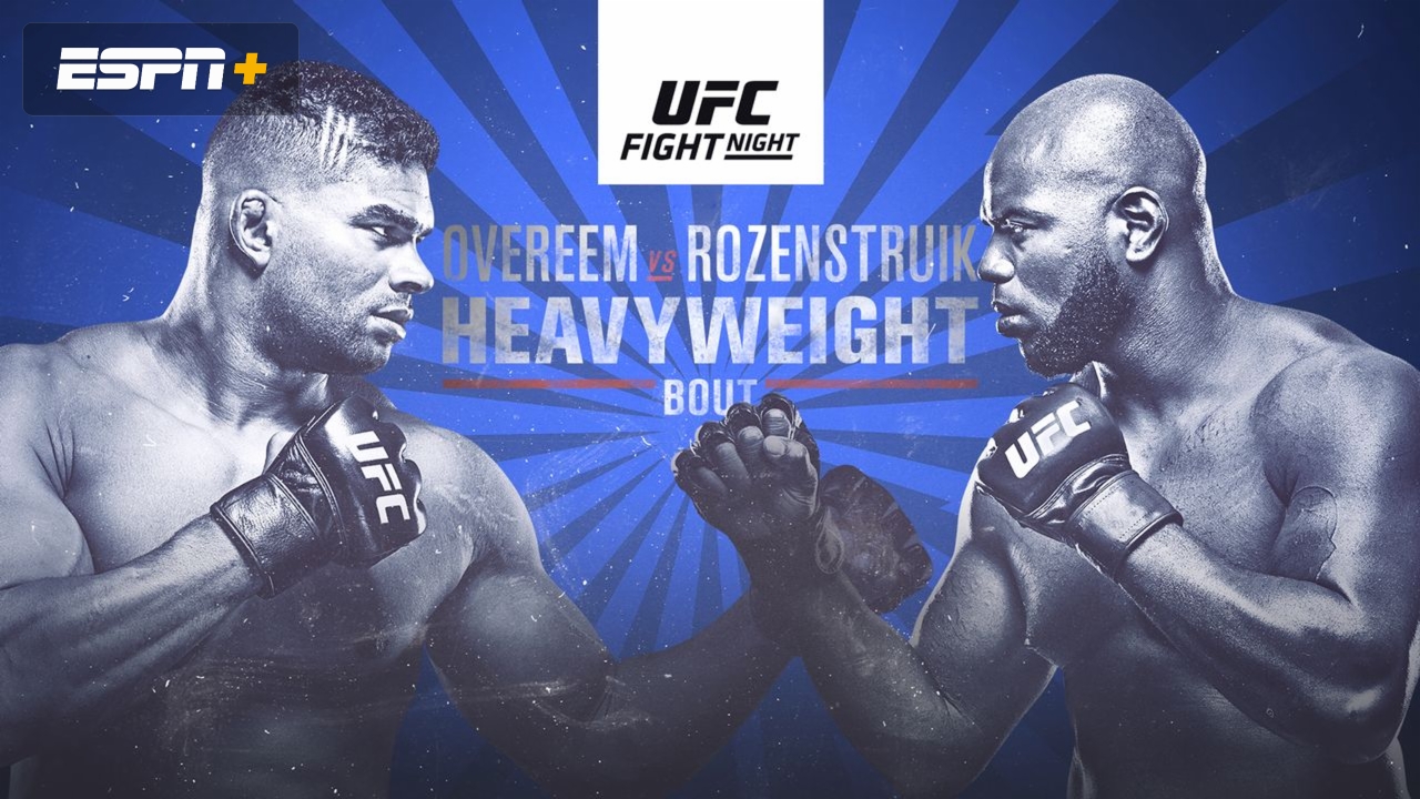 UFC Fight Night: Overeem vs. Rozenstruik (Early Prelims)