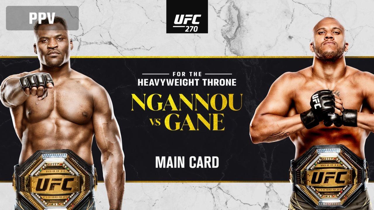 UFC 270: Ngannou vs. Gane (Main Card)