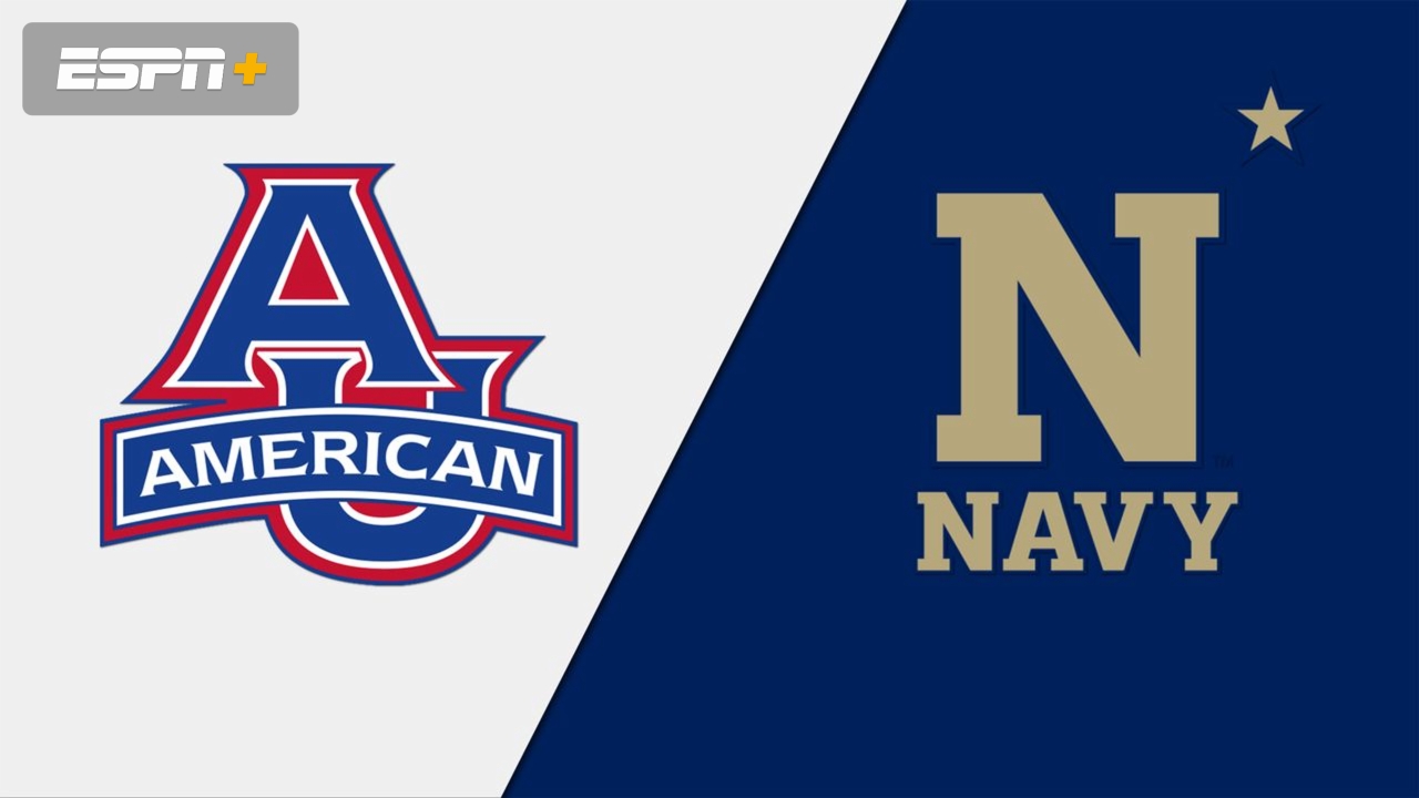 American University vs. #20 Navy