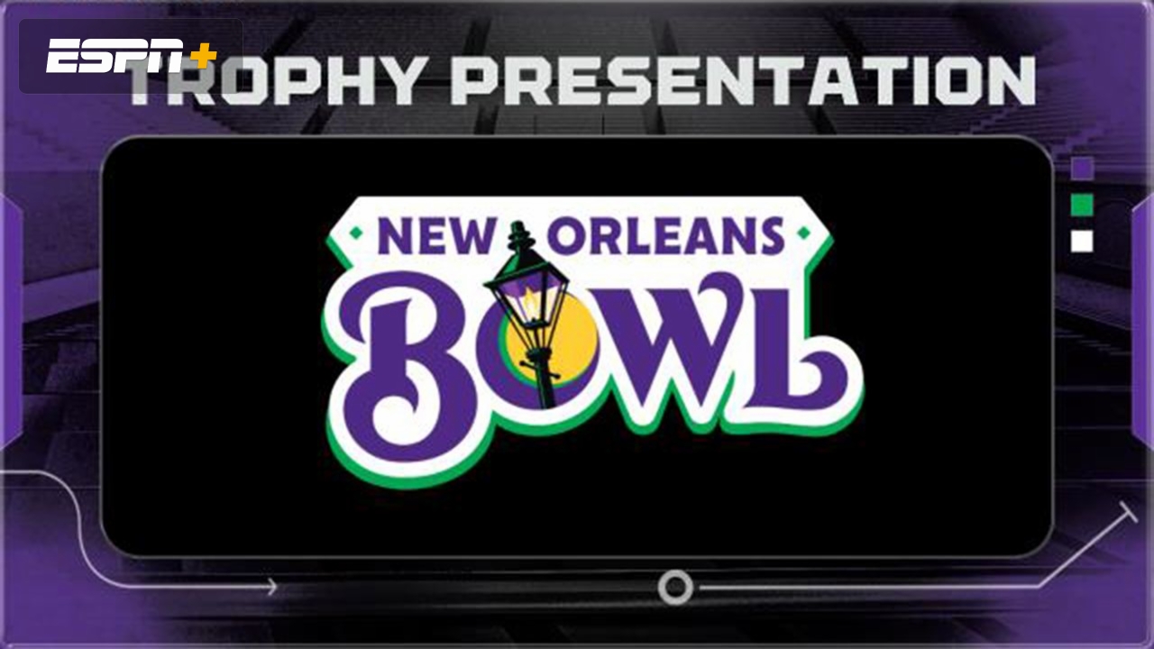 New Orleans Bowl Trophy Presentation
