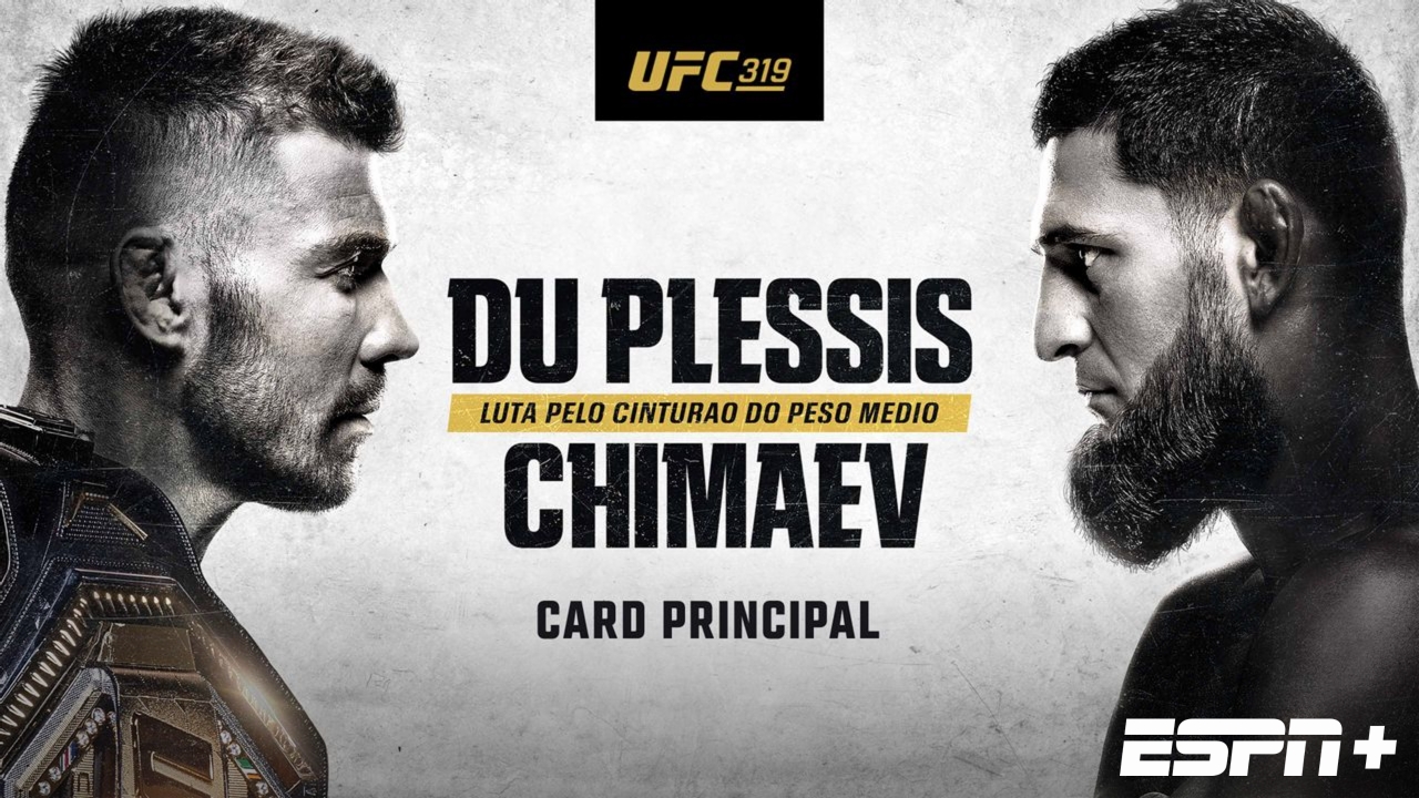 In Portuguese - UFC 319: Du Plessis vs. Chimaev (Main Card)