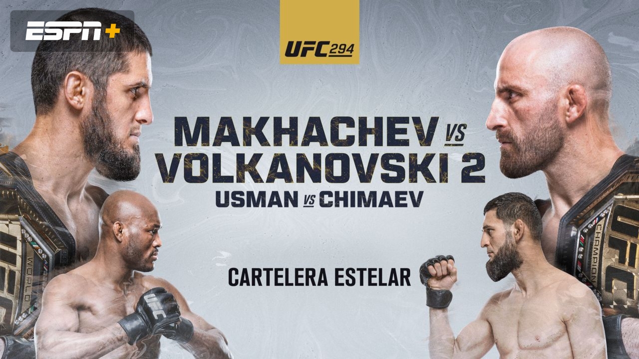 En Español - UFC 294: Makhachev vs. Volkanovski 2 (Main Card)