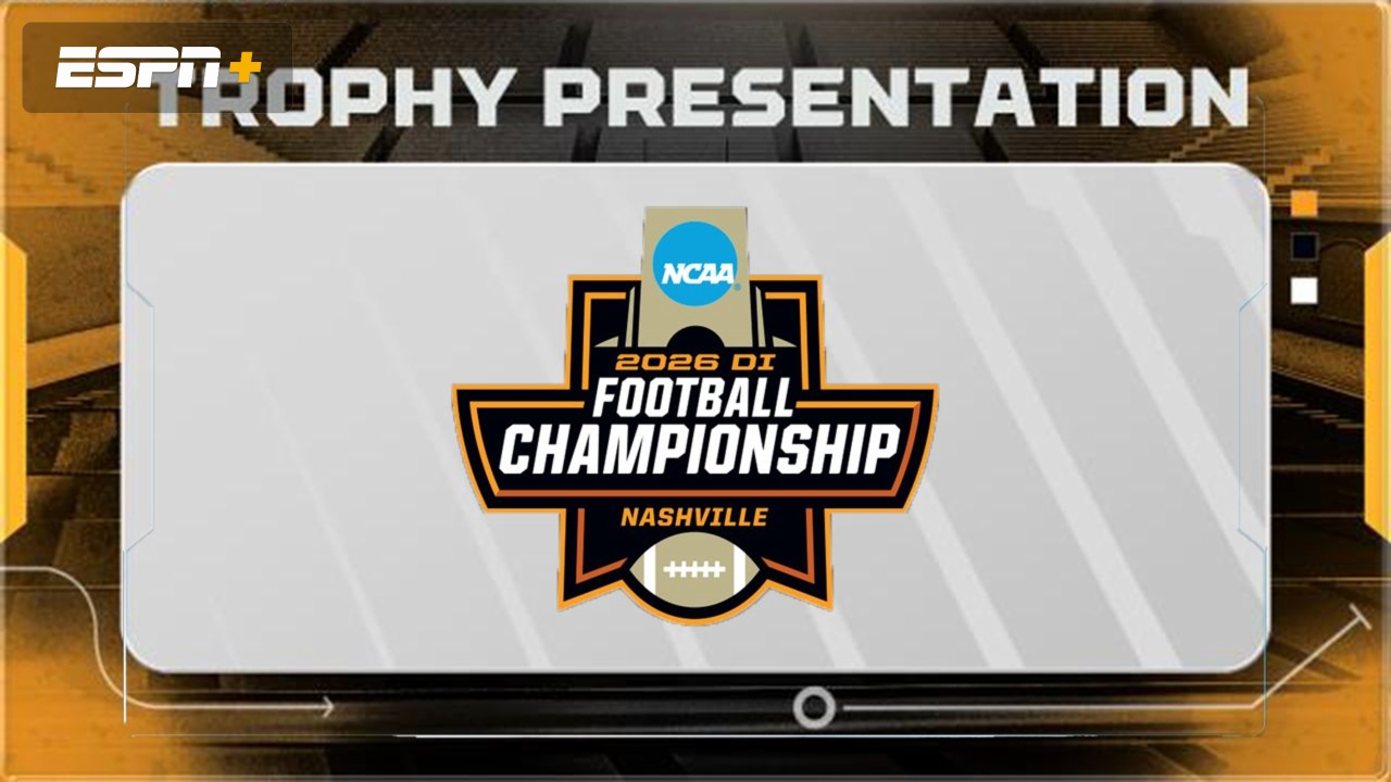FCS Football Championship Trophy Presentation