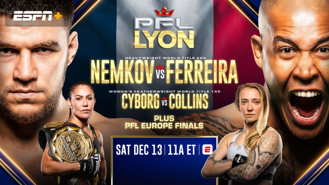 PFL Lyon Weigh-In Show