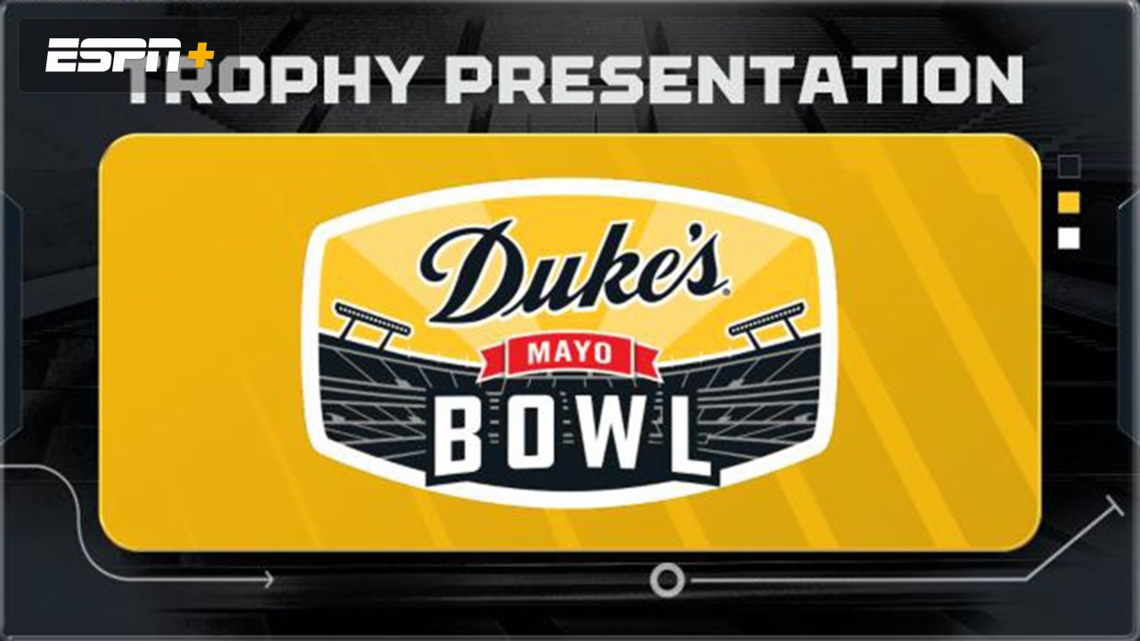 Duke's Mayo Bowl Trophy Presentation