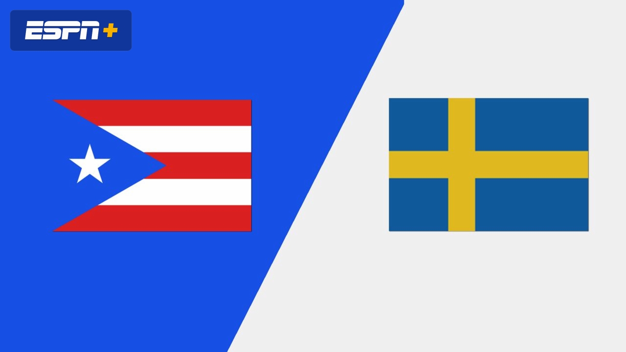 Puerto Rico vs. Sweden (Pool C)