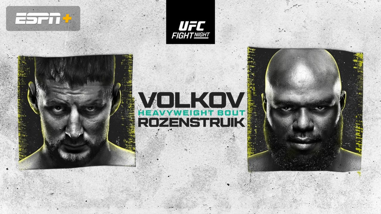 UFC Fight Night: Volkov vs. Rozenstruik (Prelims)