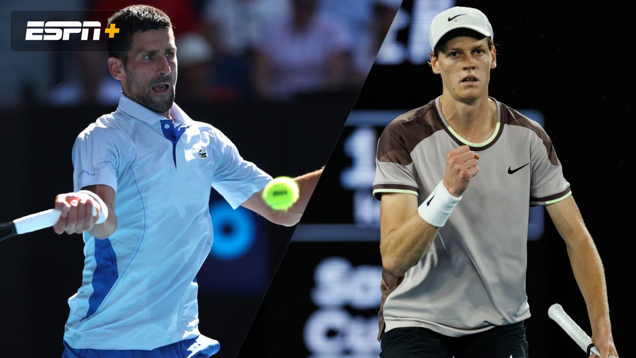 (1) Djokovic vs. (4) Sinner (Men's Semifinals)
