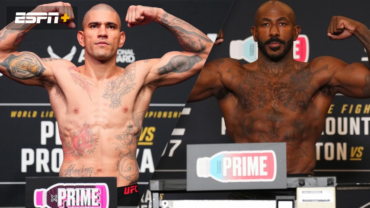 UFC 307 Ceremonial Weigh-In: Pereira vs. Rountree Jr.
