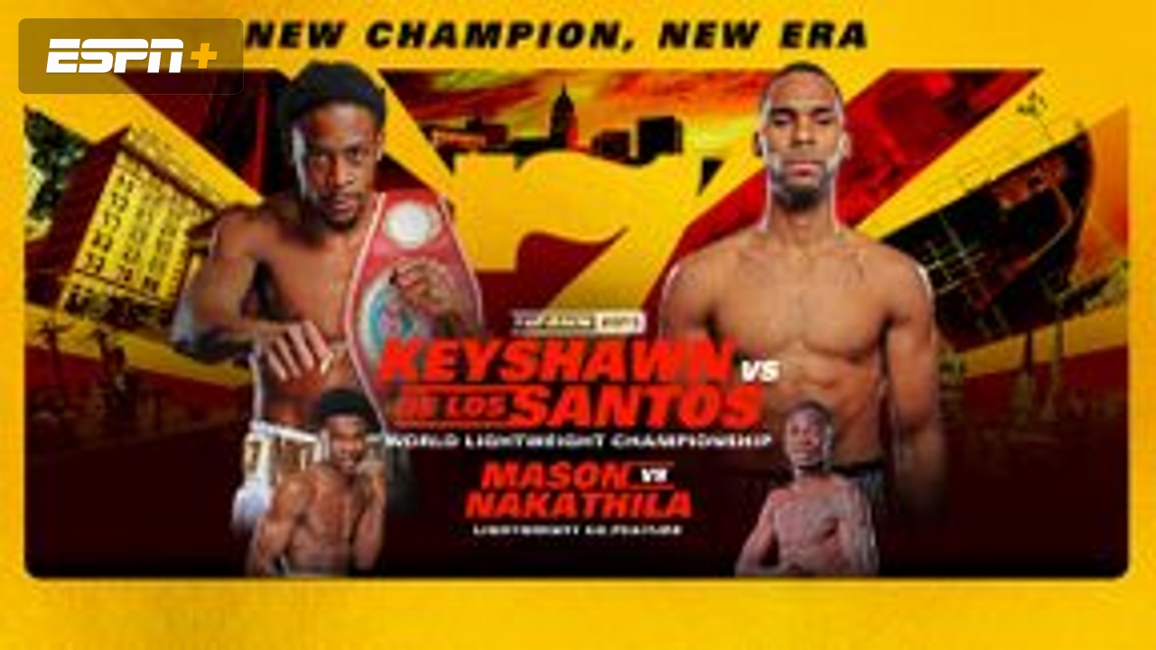 Top Rank Boxing: Keyshawn vs. De Los Santos Press Conference