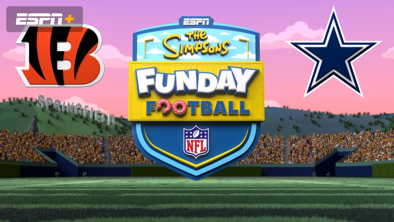 The Simpsons Funday Football: Cincinnati Bengals vs. Dallas Cowboys