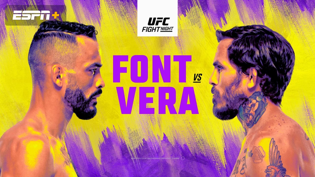 In Spanish - UFC Fight Night: Font vs. Vera (Main Card)