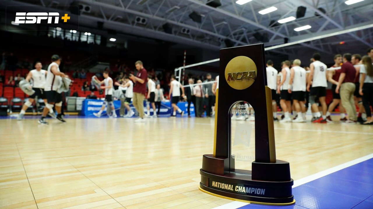 NCAA Men's Volleyball Tournament Trophy Presentation