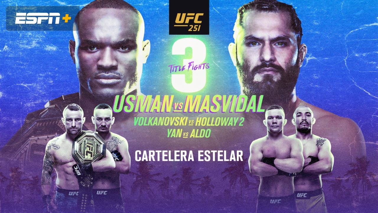 In Spanish - UFC 251: Usman vs. Masvidal (Main Card)